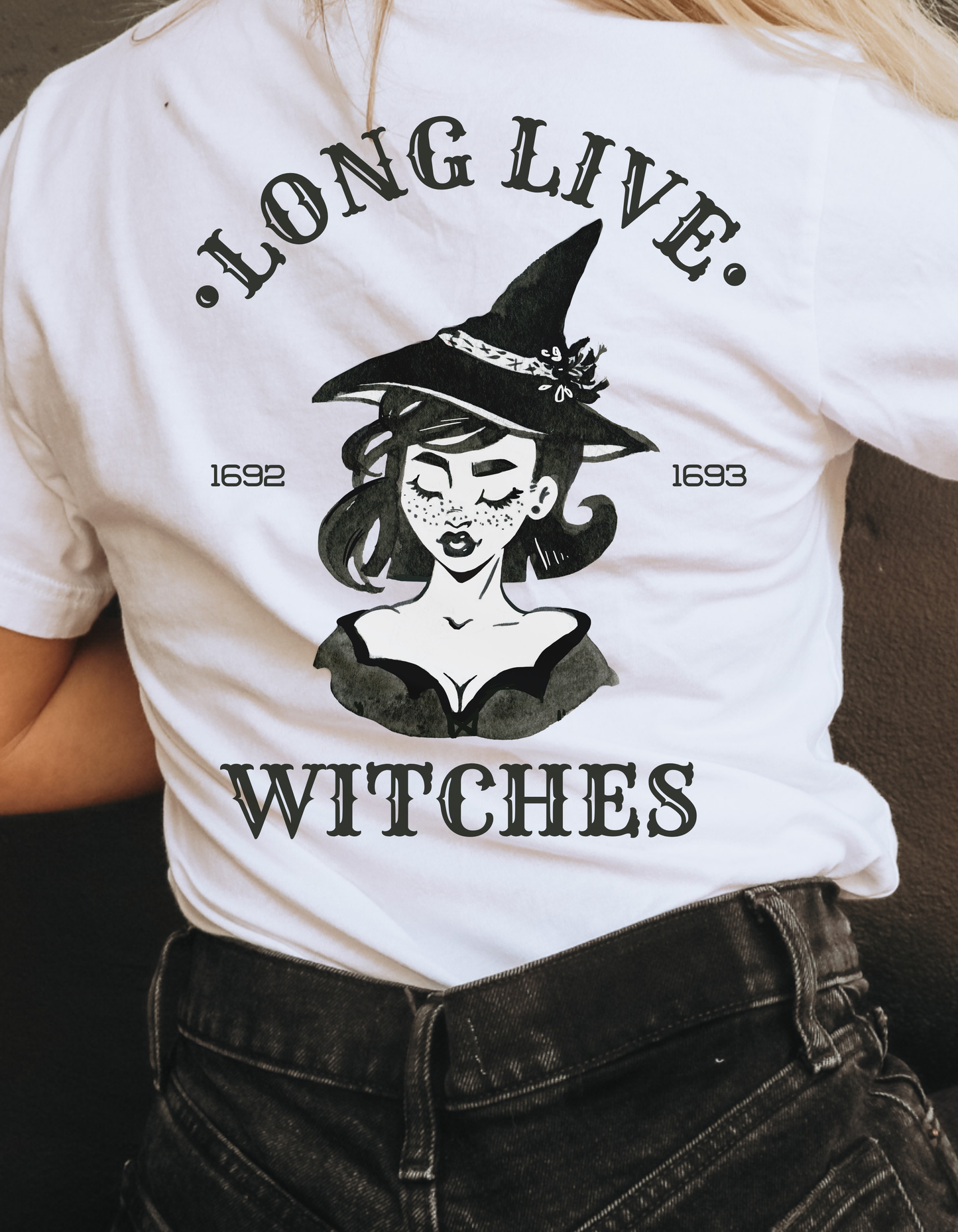 Long Live Witches Tee - White